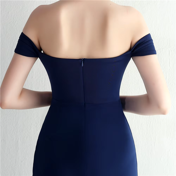 Vestido de Fiesta Talla XS — Azul — Entrega Inmediata