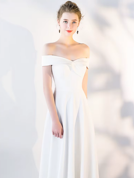 Vestido de Novia Talla XL — Blanco — Entrega Inmediata
