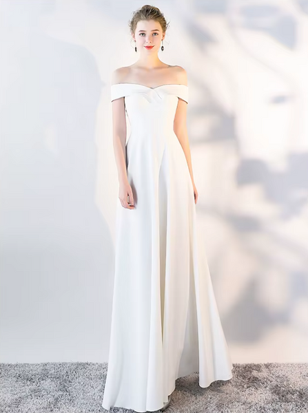 Vestido de Novia Talla XL — Blanco — Entrega Inmediata
