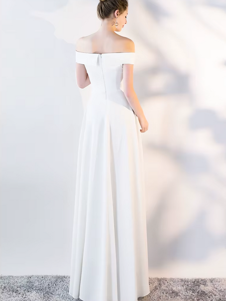 Vestido de Novia Talla XL — Blanco — Entrega Inmediata