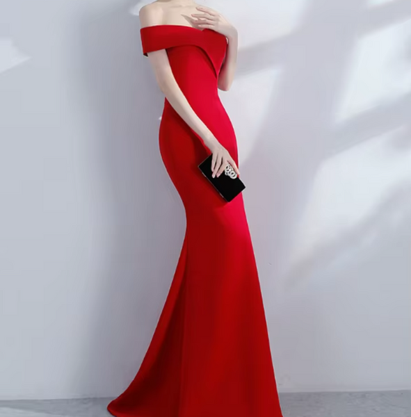 Vestido de Fiesta Talla XS — Rojo — Entrega Inmediata