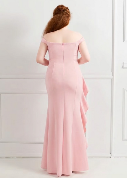 Vestido Largo de Fiesta Talla XS — Rosa — Entrega Inmediata