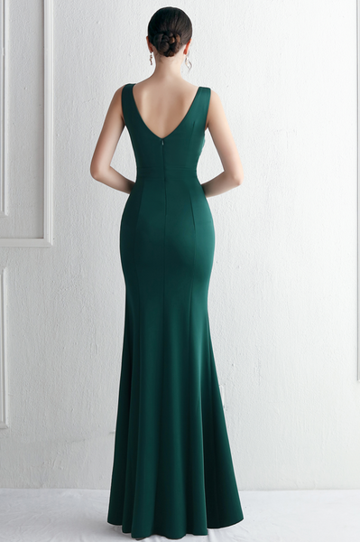 Vestido Largo de Fiesta Talla XXXL — Verde— Entrega Inmediata