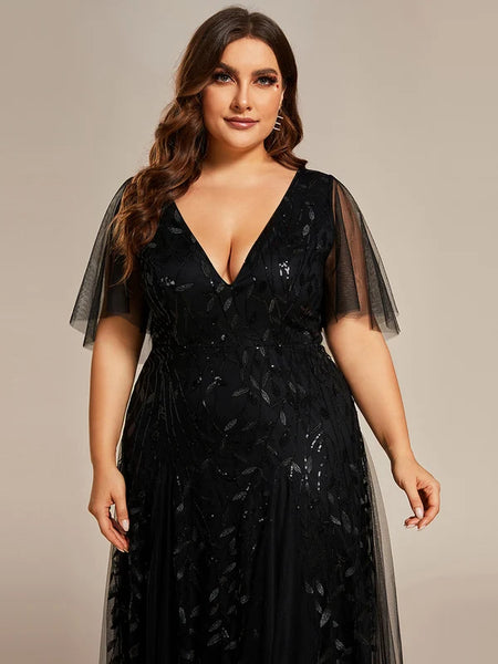Vestido de Fiesta Talla XXL 16 — Negro — Entrega Inmediata