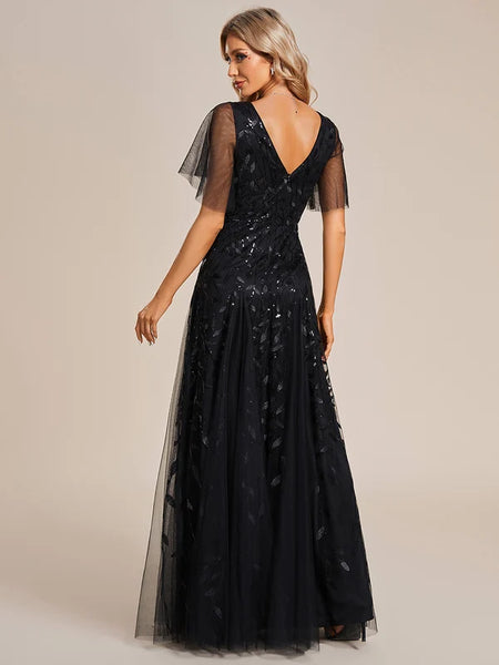 Vestido de Fiesta Talla XXL 16 — Negro — Entrega Inmediata