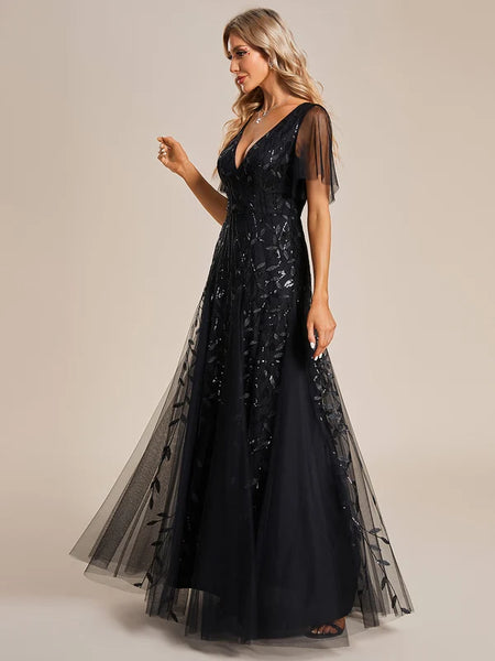Vestido de Fiesta Talla XXL 16 — Negro — Entrega Inmediata