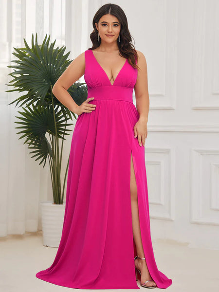 Vestido de Fiesta Talla L — Rosa — Entrega Inmediata