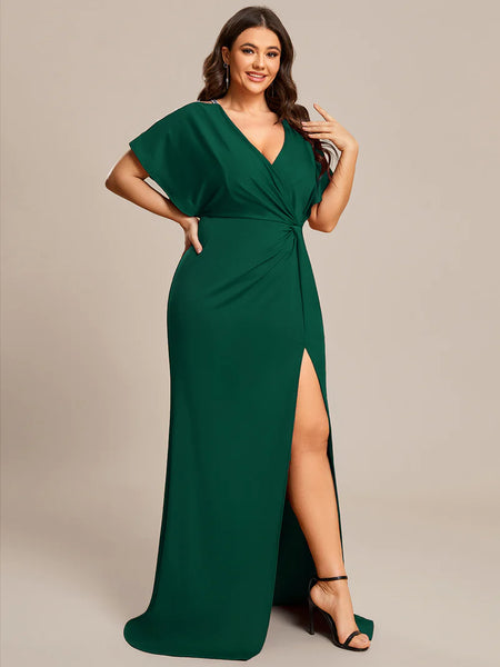 Vestido de Fiesta Talla S — Verde — Entrega Inmediata