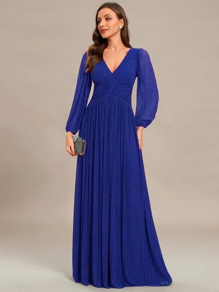Vestido de Fiesta Talla XXL 16 — Azul Zafiro — Entrega Inmediata