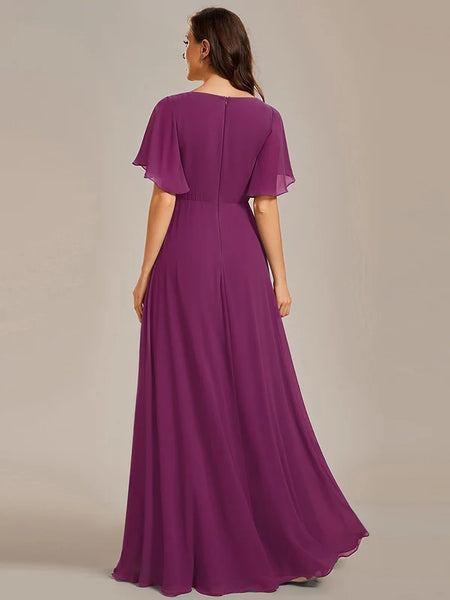 Vestido de Fiesta Talla XXXXL 24 — Fucsia — Entrega Inmediata