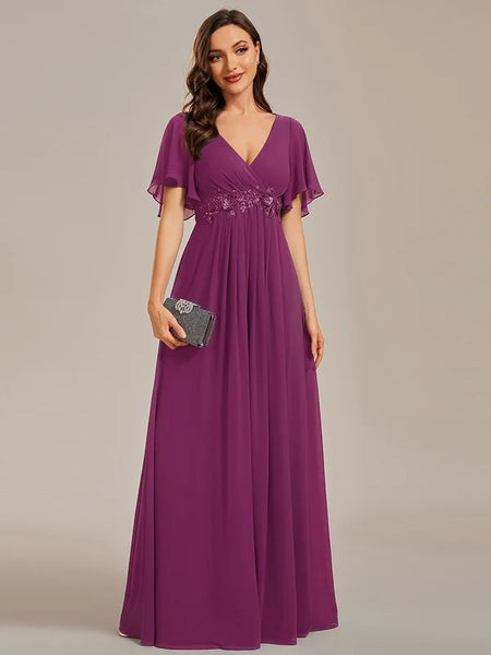 Vestido de Fiesta Talla XXXXL 24 — Fucsia — Entrega Inmediata