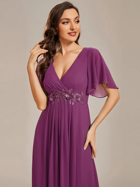 Vestido de Fiesta Talla XXXXL 24 — Fucsia — Entrega Inmediata