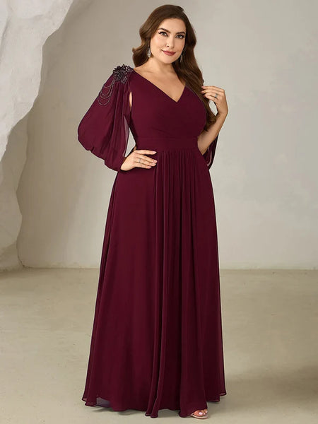 Vestido de Fiesta Talla M — Borgoña — Entrega Inmediata