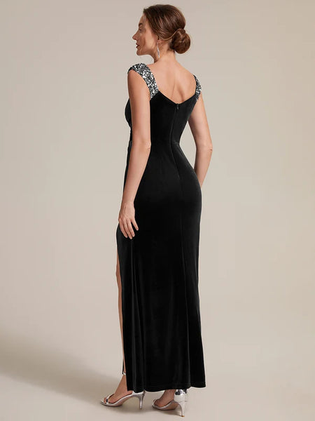 Vestido de Fiesta Talla L — Negro — Entrega Inmediata
