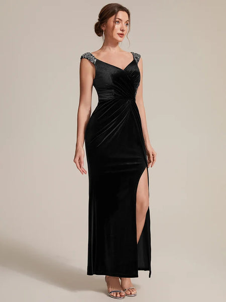 Vestido de Fiesta Talla L — Negro — Entrega Inmediata