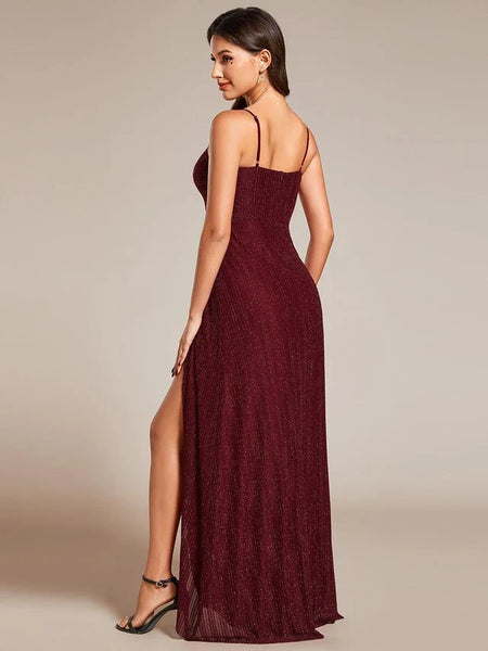Vestido de Fiesta Talla XXS — Burdeo — Entrega Inmediata