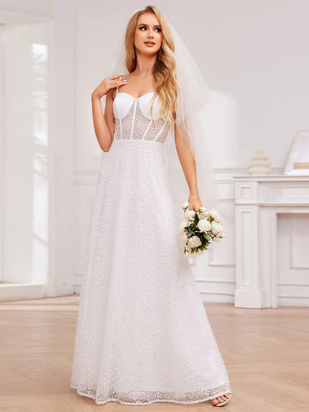 Vestido de Novia Talla S — Banco — Entrega Inmediata