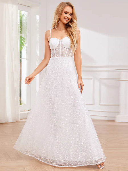 Vestido de Novia Talla S — Banco — Entrega Inmediata
