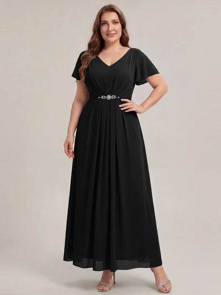Vestido de Fiesta Talla XXL 16 — Negro— Entrega Inmediata