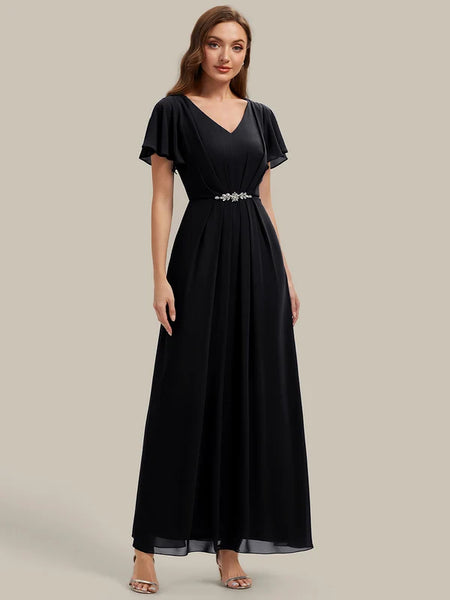 Vestido de Fiesta Talla XXL 16 — Negro— Entrega Inmediata