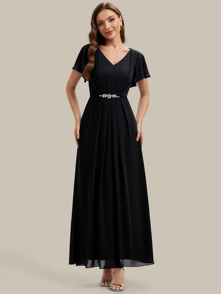 Vestido de Fiesta Talla XXL 16 — Negro— Entrega Inmediata