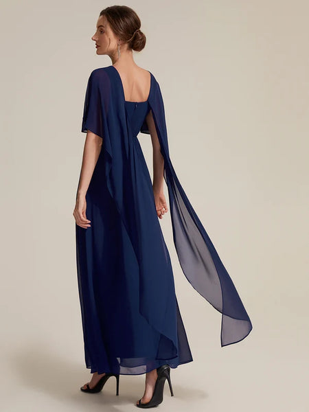 Vestido de Fiesta Talla XXL 16 — Azul Marino— Entrega Inmediata