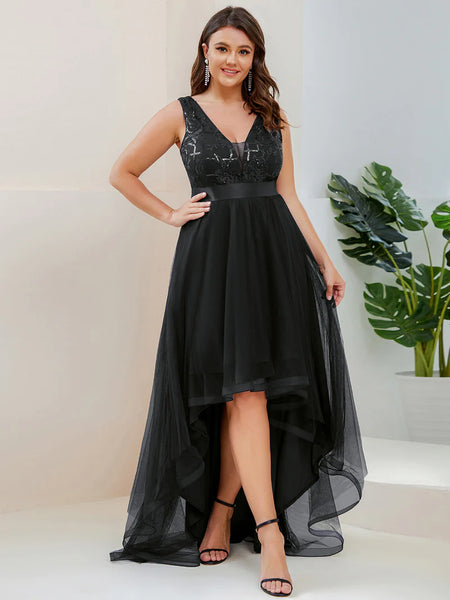 Vestido de Fiesta Talla XS — Negro — Entrega Inmediata