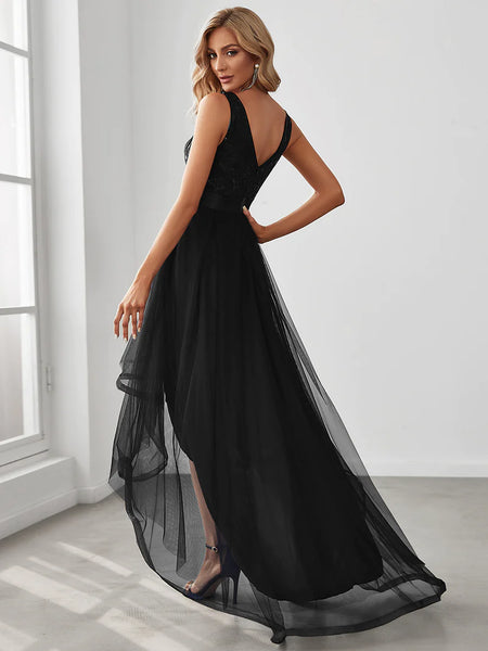 Vestido de Fiesta Talla XS — Negro — Entrega Inmediata