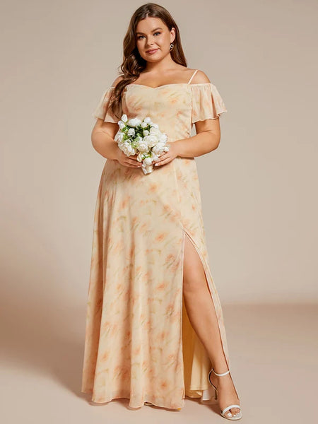 Vestido de Fiesta Talla S-M — Rosa Dorada — Entrega Inmediata