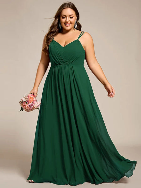 Vestido de Fiesta Talla XXXL 20 — Verde Oscuro — Entrega Inmediata