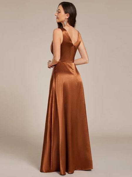 Vestido de Fiesta Talla XXL 16 — Cobre — Entrega Inmediata