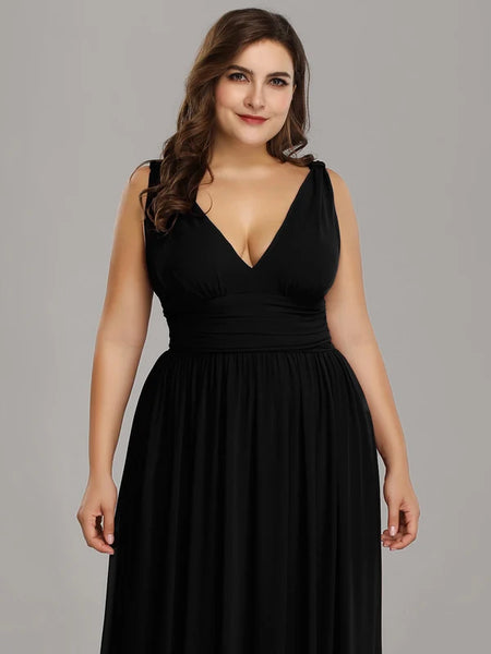 Vestido de Fiesta Talla XXXXL 26 — Negro — Entrega Inmediata