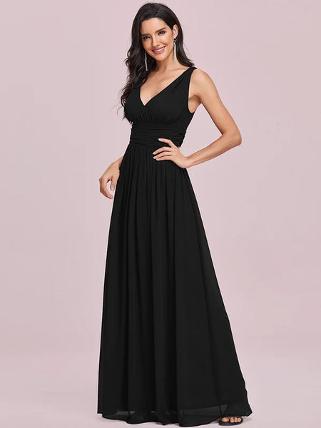 Vestido de Fiesta Talla XXXXL 26 — Negro — Entrega Inmediata