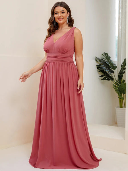 Vestido de Fiesta Talla XXXXL 24 — Cameo Brown — Entrega Inmediata