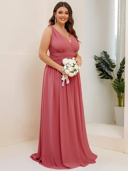 Vestido de Fiesta Talla XXXXL 24 — Cameo Brown — Entrega Inmediata