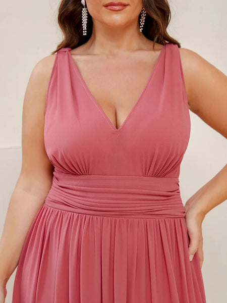 Vestido de Fiesta Talla XXXXL 24 — Cameo Brown — Entrega Inmediata