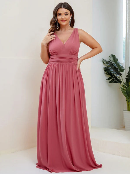 Vestido de Fiesta Talla XXXXL 24 — Cameo Brown — Entrega Inmediata
