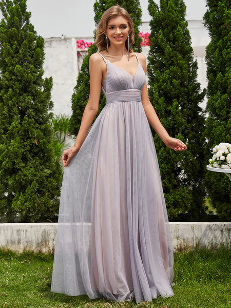 Vestido de Fiesta Talla XXS — Gris — Entrega Inmediata