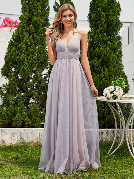 Vestido de Fiesta Talla XXS — Gris — Entrega Inmediata