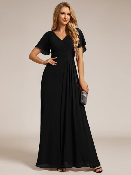 Vestido de Fiesta Talla XXXXL 24 —  Negro — Entrega Inmediata