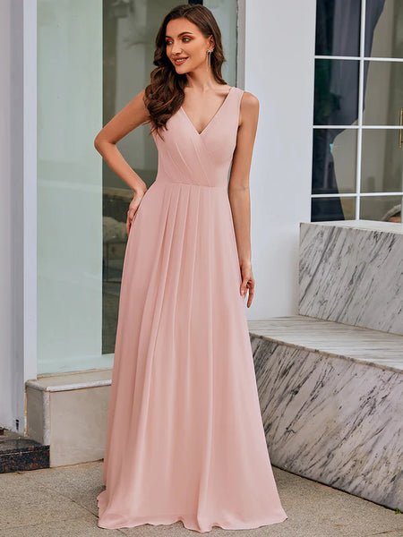 Vestido de Fiesta Talla M — Rosa — Entrega Inmediata