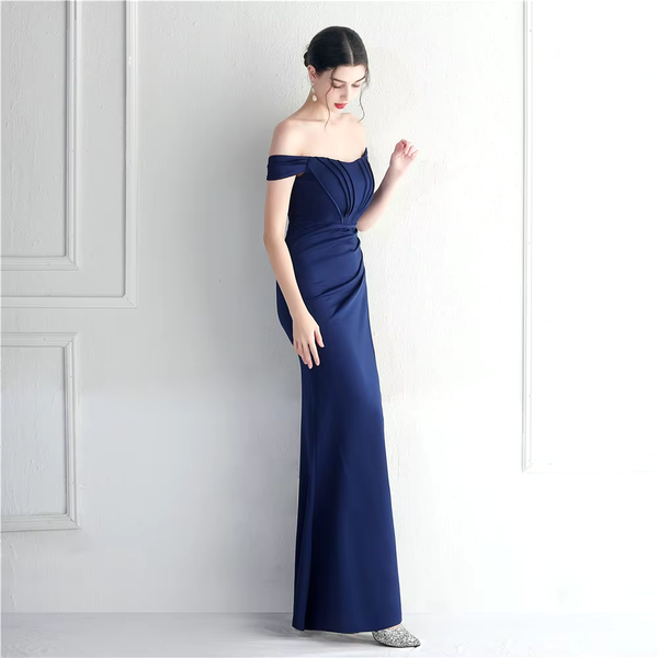 Vestido de Fiesta Talla XS — Azul — Entrega Inmediata