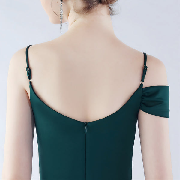 Vestido de Fiesta Talla M — Verde — Entrega Inmediata