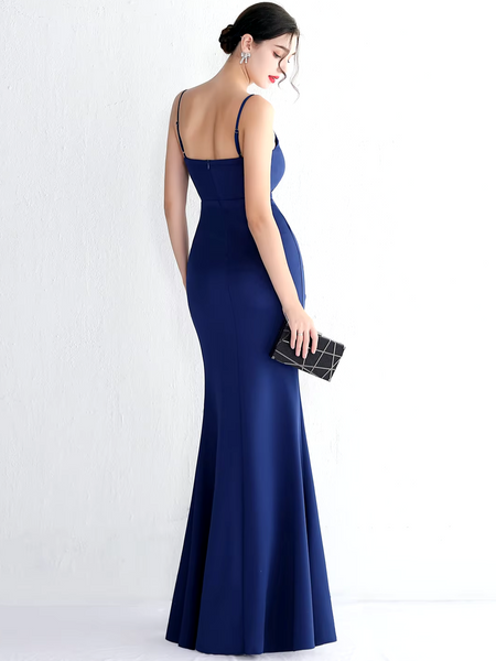 Vestido de Fiesta Talla S — Azul — Entrega Inmediata