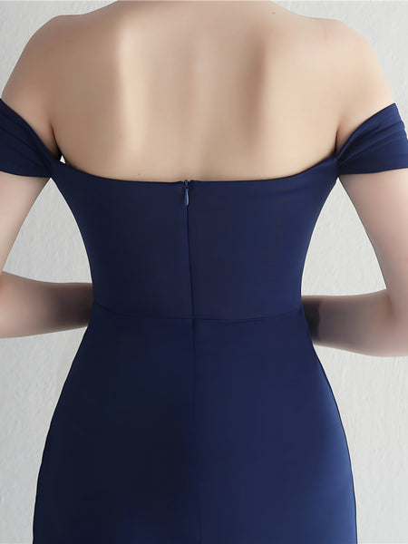 Vestido de Fiesta Talla S — Azul — Entrega Inmediata