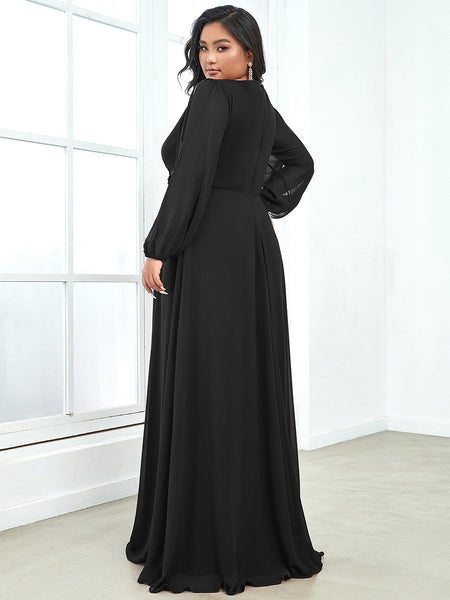Vestido de Fiesta Talla XXL 16 — Negro — Entrega Inmediata