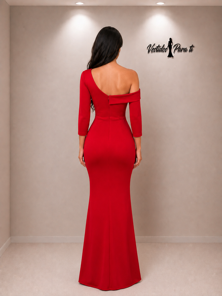 Vestido de Fiesta Talla M — Rojo — Entrega Inmediata