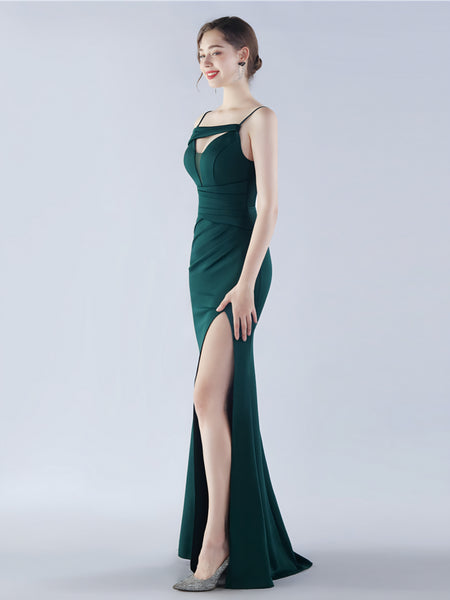 Vestido de Fiesta Talla M — Verde — Entrega Inmediata