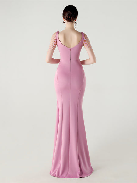 Vestido de Fiesta Talla XS — Rosa — Entrega Inmediata