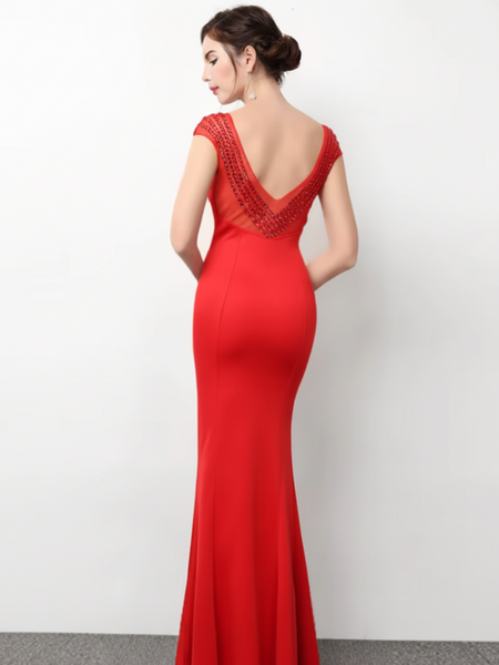 Vestido de Fiesta Talla M — Rojo — Entrega Inmediata
